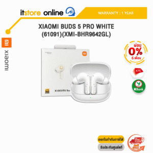 [ผ่อน 0% 6 ด.]XIAOMI BUDS 5 PRO WHITE (61091)(XMI-BHR9642GL) /ประกัน 1 Year/BY ITSTORE-ONLINE