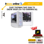 CASE THERMALTAKE S200 TG SNOW ARGB (CA-1X2-00M6WN-00) /ประกัน 2 Years/BY ITSTORE-ONLINE