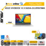 ASUS VIVOBOOK 15 X1502VA-SILVER579WA /i5-13420H /ประกัน 2 YEARS Onsite service+ 1Y Perfect warranty/BY ITSTORE ONLINE