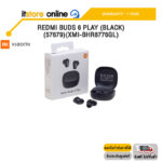 Redmi Buds 6 Play (Black) (57679)(XMI-BHR8776GL)/ประกัน 1 Year/BY ITSTORE ONLINE