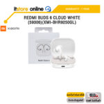 Redmi Buds 6 Cloud White (59306)(XMI-BHR9250GL)/ประกัน 1 Year/BY ITSTORE ONLINE