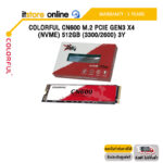 COLORFUL CN600 M.2 PCIe Gen3 x4 (NVMe) 512GB (3300/2600) 3Y /ประกัน 3 Years/BY ITSTORE-ONLINE