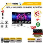 [ผ่อน 0% 10 ด.]MSI 32 INCH MPG 325CQRXF MONITOR (VA  WQHD/280Hz)/ประกัน 3 Years/BY ITSTORE ONLINE