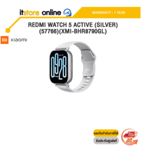 Redmi Watch 5 Active (Silver) (57766)(XMI-BHR8790GL)/ประกัน 1 Year/BY ITSTORE ONLINE