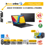 [ผ่อน 0% 10 ด.]ASUS VIVOBOOK 14 X1405VA-LY554WA /i5-13420H/ประกัน 2 YEARS Onsite service+ 1Y Perfect warranty/BY ITSTORE ONLINE