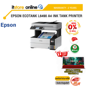 [ผ่อน 0% 10 ด.]EPSON ECOTANK L6490 A4 INK TANK PRINTER /ประกัน 2 Years/BY ITSTORE ONLINE