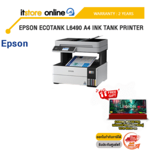 EPSON ECOTANK L6490 A4 INK TANK PRINTER /ประกัน 2 Years/BY ITSTORE ONLINE