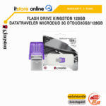 FLASH DRIVE KINGSTON 128GB DATATRAVELER MICRODUO 3C DTDUO3CG3/128GB/ประกัน 5 YEARS/BY ITSTORE ONLINE