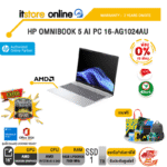 [ผ่อน 0% 10 ด.]HP OMNIBOOK 5 AI PC 16-AG1024AU / Ryzen AI 5 340 /ประกัน 3 Years Onsite/BY ITSTORE ONLINE