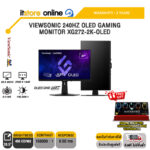 VIEWSONIC 240HZ OLED GAMING MONITOR XG272-2K-OLED/ประกัน 3 Years/BY ITSTORE ONLINE