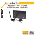 ASUS WIFI 7 PCI-E ADAPTER WITH 2 EXTERNAL PCE-BE92BT /ประกัน 3 Years/BY ITSTORE-ONLINE