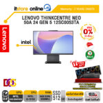 [ผ่อน 0% 10 ด.]LENOVO THINKCENTRE NEO 50A 24 GEN 5 12SC0053TA / i3-1315U /ประกัน 3 YEARS ONSITE/BY ITSTORE ONLINE