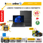 [ผ่อน 0% 10 ด.]LENOVO THINKPAD E14 GEN 6 21M7009FTH /Ultra 7 155U/ประกัน 1 Years/BY ITSTORE-ONLINE