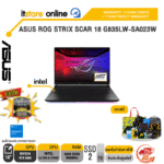 ASUS ROG STRIX SCAR 18 G835LW-SA023W /Ultra 9 275HX/ประกัน 3 YEARS Onsite service+ 1Y Perfect warranty/BY ITSTORE ONLINE