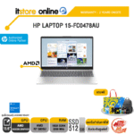 HP LAPTOP 15-FC0478AU / Ryzen 7-5825U /ประกัน 2 Years Onsite/BY ITSTORE ONLINE
