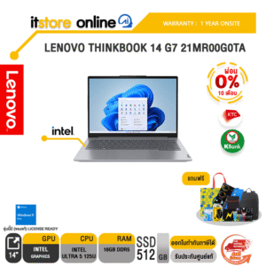[ผ่อน 0% 10 ด.]LENOVO THINKBOOK 14 G7 21MR00G0TA /Ultra 5 125U/ประกัน 1 Year Onsite/BY ITSTORE ONLINE