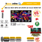 [ผ่อน 0% 10 ด.]MSI 32 INCH MPG 321URXW QD-OLED MONITOR (QD-OLED 4K/240Hz)/ประกัน 3 Years/BY ITSTORE ONLINE