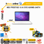 MSI PRESTIGE 13 AI EVO A2HMG-245TH /Ultra 9 285HX /ประกัน 3 Years/BY ITSTORE ONLINE