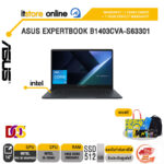 ASUS EXPERTBOOK B1403CVA-S63301 /i5-1334U/ประกัน 1 Year Onsite + 1 Year Perfect warranty/ITSTORE-ONLINE