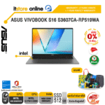 [ผ่อน 0% 10 ด.]ASUS VIVOBOOK S16 S3607CA-RP519WA /Ultra 5 225H/ประกัน 3 Years Onsite + 1 Year Perfect warranty/ITSTORE-ONLINE