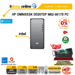 [ผ่อน 0% 10 ด.]HP OMNIDESK DESKTOP M02-0017D PC / i3-14100 /ประกัน 3 Years Onsite/BY ITSTORE ONLINE