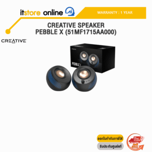 CREATIVE SPEAKER PEBBLE X (51MF1715AA000) /ประกัน 1 Year/ITSTORE-ONLINE