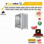 [ผ่อน 0% 3 ด.]CASE CORSAIR FRAME 4000D SERIES AIRFLOW WHITE FINISH MESH PANEL MID-TOWER (CC-9011291-WW) /ประกัน 2 Years/ITSTORE-ONLINE