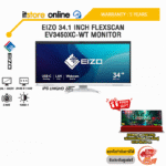 EIZO 34.1 INCH FLEXSCAN EV3450XC-WT MONITOR (IPS UWQHD/60Hz)/ ประกัน 5 Years/BY ITSTORE ONLINE