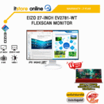 EIZO 27-INCH EV2781-WT FLEXSCAN MONITOR (IPS WQHD 60Hz )/ประกัน 5 Years/BY ITSTORE ONLINE