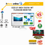 [ผ่อน 0% 10 ด.]EIZO 27-INCH EV2781-WT FLEXSCAN MONITOR (IPS WQHD 60Hz )/ประกัน 5 Years/BY ITSTORE ONLINE