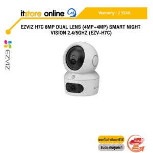 EZVIZ H7C 8MP DUAL LENS (4MP+4MP) SMART NIGHT VISION 2.4/5GHZ (EZV-H7C) /ประกัน 2 Years/BY ITSTORE-ONLINE