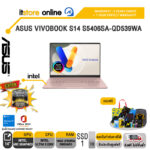 ASUS VIVOBOOK S14 S5406SA-QD539WA /Ultra 5 226V /ประกัน 3 YEARS Onsite service+ 1Y Perfect warranty/BY ITSTORE ONLINE