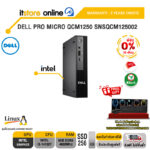 [ผ่อน 0% 10 ด.]DELL PRO MICRO QCM1250 SNSQCM125002 /i3-14100T/ประกัน 3 Years Onsite/BY ITSTORE-ONLINE