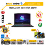 [ผ่อน 0% 10 ด.]MSI KATANA 15 B13VEK-2407TH /i7-13620H /ประกัน 2 Years/BY ITSTORE ONLINE