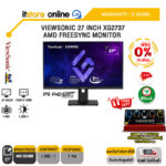 [ผ่อน 0% 10 ด.]VIEWSONIC 27 INCH XG2737 AMD FREESYNC MONITOR (IPS FHD/100Hz)/ประกัน 3 Years/BY ITSTORE ONLINE
