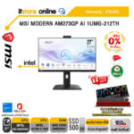 [ผ่อน 0% 10 ด.]MSI MODERN AM273QP AI 1UMG-212TH / i3-14100/ประกัน 3 Years/BY ITSTORE ONLINE