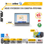 [ผ่อน 0% 10 ด.]ASUS VIVOBOOK S16 S3607VA-RP574WA /i5-13420H /ประกัน 3 YEARS Onsite service+ 1Y Perfect warranty/BY ITSTORE ONLINE