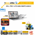 DELL PRO 14 PC14250 SNSPC1425012/Ultra 7 265U/ประกัน 3 Years Onsite/BY ITSTORE ONLINE