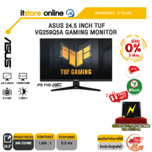[ผ่อน 0% 10 ด.]ASUS 24.5 INCH TUF VG259Q5A GAMING MONITOR (IPS FHD/200Hz) /ประกัน 3 Years/BY ITSTORE ONLINE