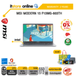 [ผ่อน 0% 10 ด.]MSI MODERN 15 F13MG-603TH /i5-1334U/ประกัน 2 Years/BY ITSTORE-ONLINE