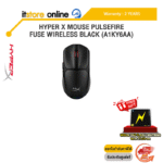 HYPER X MOUSE PULSEFIRE FUSE WIRELESS BLACK (A1KY6AA) /ประกัน 2 Years/BY ITSTORE ONLINE