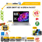 [ผ่อน 0% 10 ด.]ACER SWIFT GO 14 SFG14-74-51C7 /Ultra 5 225H/ประกัน 3 Years Onsite/ITSTORE-ONLINE