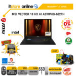 [ผ่อน 0% 10 ด.]MSI VECTOR 18 HX AI A2XWHG-662TH /Ultra 9 275HX/ประกัน 3 Years/ITSTORE-ONLINE