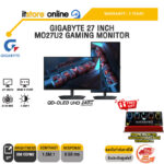 GIGABYTE 27 INCH MO27U2 GAMING MONITOR (QD-OLED UHD 240Hz)/ประกัน 3 Years/ITSTORE-ONLINE