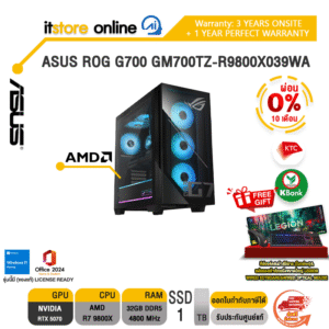 [ผ่อน 0% 10 ด.]ASUS ROG G700 GM700TZ-R9800X039WA /Ryzen™ 7 9800X /ประกัน 3 Years Onsite + 1 Year Perfect Warranty/BY ITSTORE ONLINE
