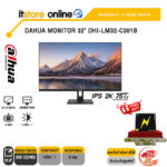 DAHUA MONITOR 32" DHI-LM32-C301B (IPS 2K 75Hz)/ประกัน 3 Years Onsite/ITSTORE-ONLINE