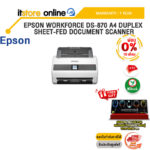 [ผ่อน 0% 10 ด.]EPSON WORKFORCE DS-870 A4 DUPLEX SHEET-FED DOCUMENT SCANNER /ประกัน 1 Year/BY ITSTORE ONLINE