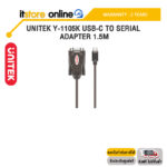 UNITEK Y-1105K USB-C TO SERIAL ADAPTER 1.5M /ประกัน 2 Years/ITSTORE-ONLINE