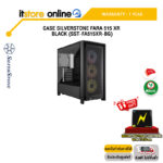 [ผ่อน 0% 3 ด.] CASE SILVERSTONE FARA 515 XR BLACK (SST-FA515XR-BG)/ประกัน 1 Year