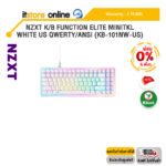 [ผ่อน 0% 6 ด.]NZXT K/B FUNCTION ELITE MINITKL WHITE US QWERTY/ANSI (KB-101NW-US) /ประกัน 2 Years/BY ITSTORE ONLINE